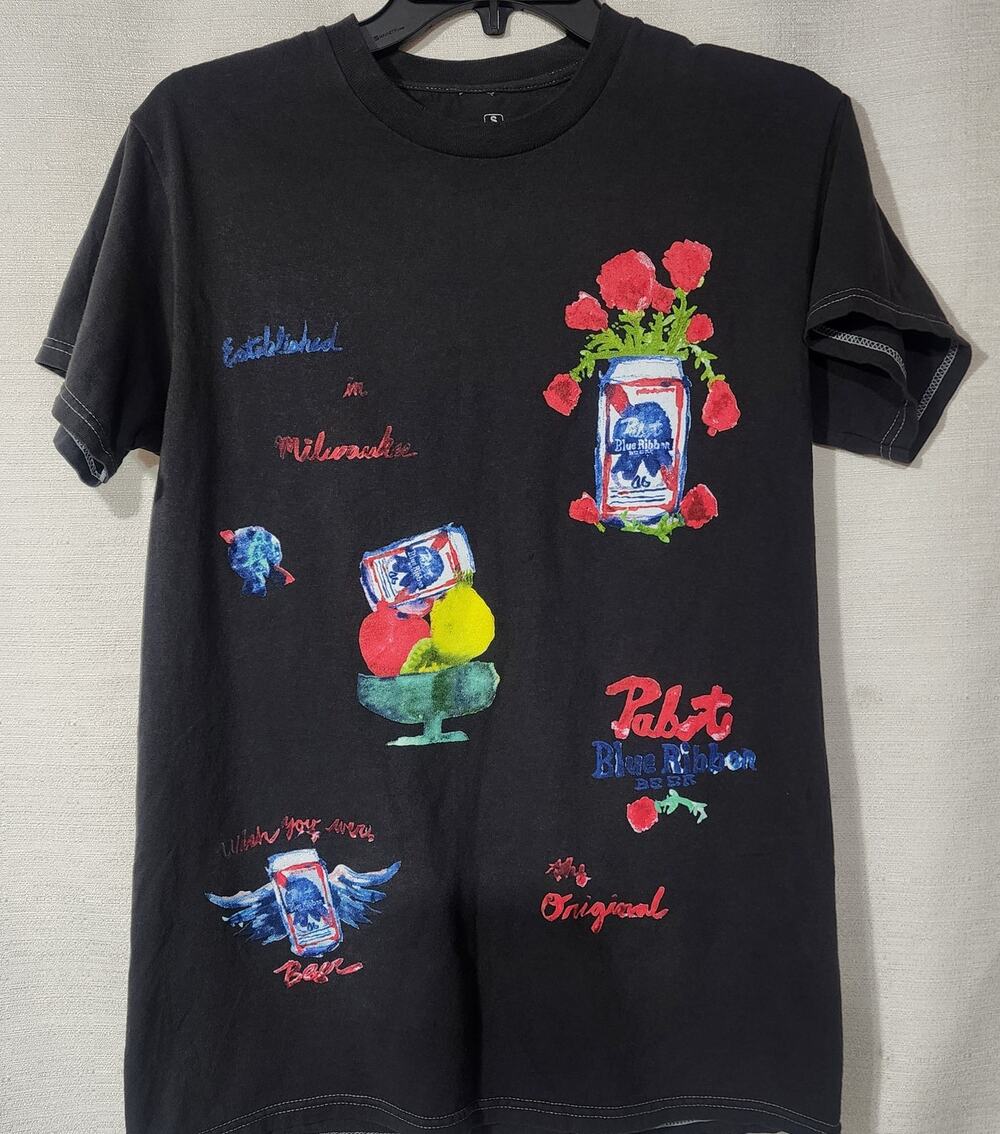Pabst blue ribbon beer men's small shirt